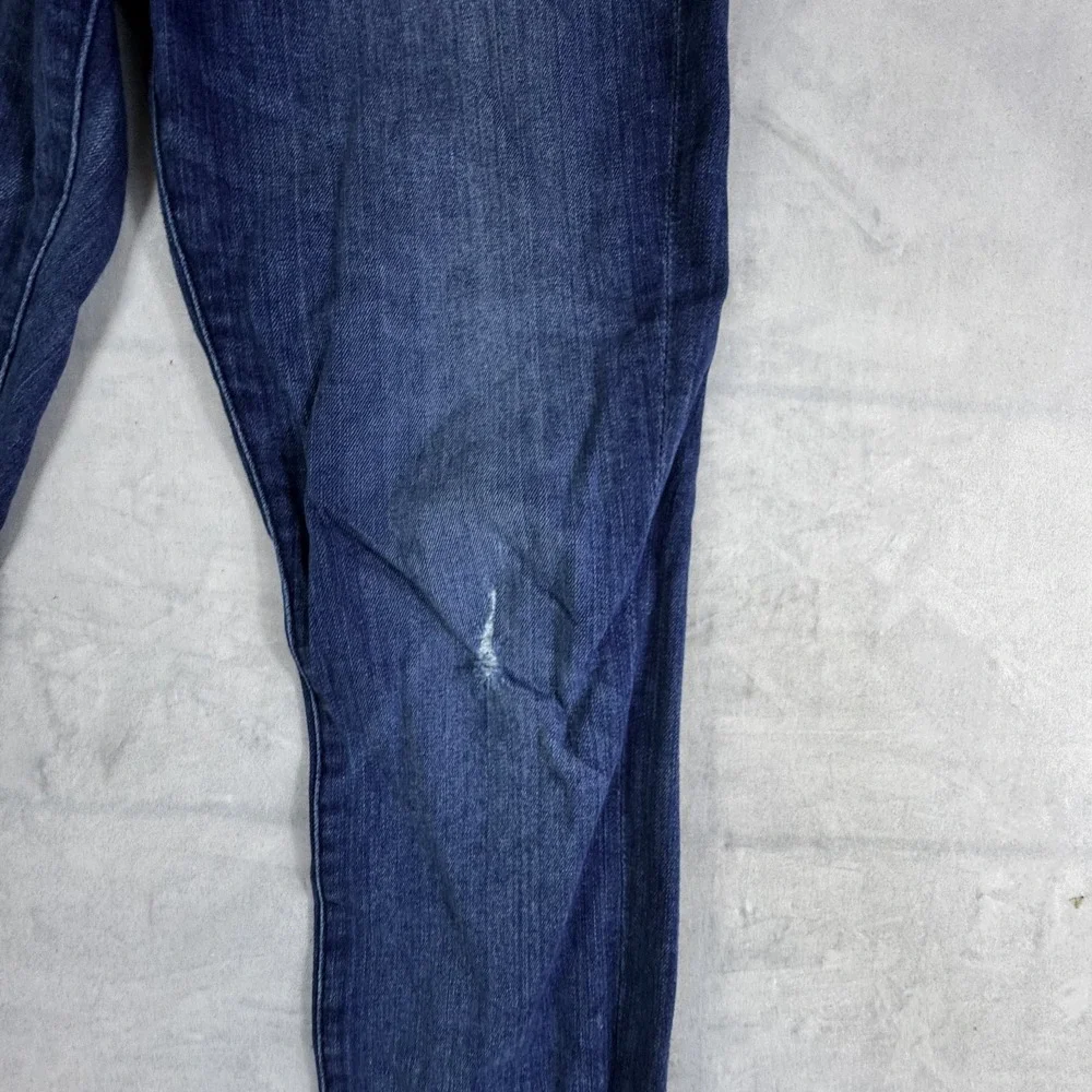 7 For All Mankind Womens Skinny Jeans Blue Denim Stretch 5 Pockets Outdoor 27